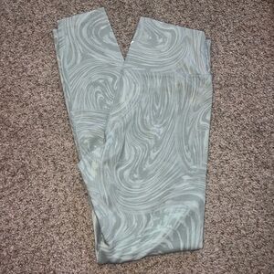 Old Navy Gray Swirl Leggings